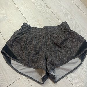 grey lululemon shorts